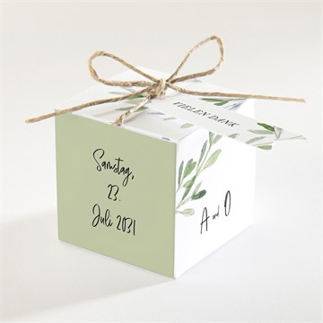 Geschenkbox Hochzeit olivenbaum