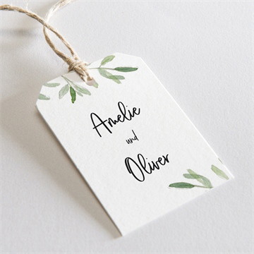 Geschenkanhänger Hochzeit olivenbaum