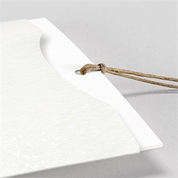 Hochzeitseinladung winterkrone - etui - vue 2