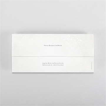 Hochzeitseinladung winterkrone - etui - vue 6