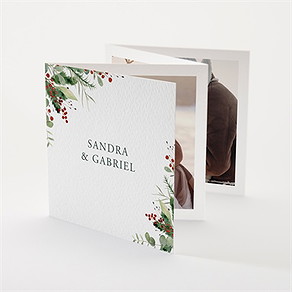Hochzeitseinladung winterhochzeit