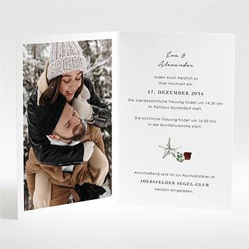 Hochzeitseinladung wintermärchen - vue 2