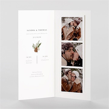 Hochzeitseinladung hochzeit im winter - vue 2