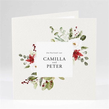 Klappkarte - Quadrat