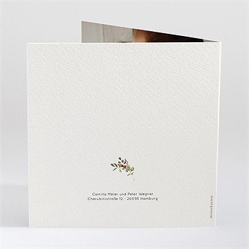 Hochzeitseinladung winterlich romantisch - vue 3