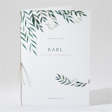 Kirchenheft Trauer Erinnerung