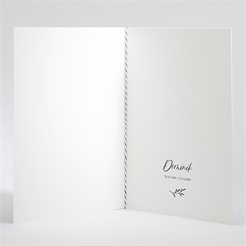 Kirchenheft Trauer schwarz und weiß - vue 3