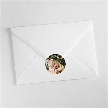 Sticker Weihnachten Foto-Kerze - vue 2