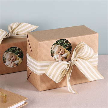 Sticker Weihnachten Foto-Kerze - vue 3