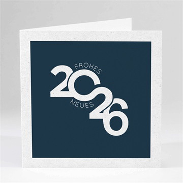 Weihnachtskarte moderne neujahrswünsche