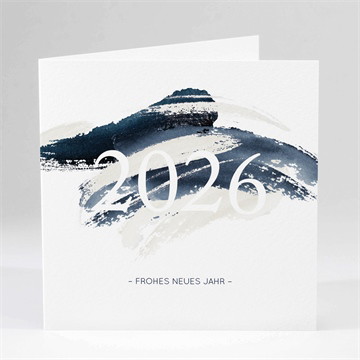 Weihnachtskarte malerei