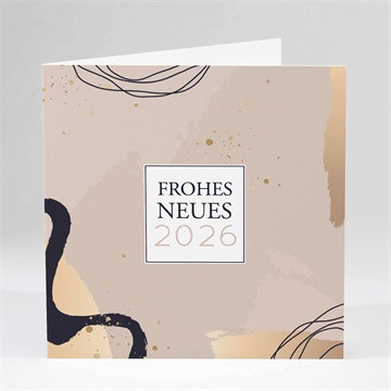 Weihnachtskarte weihnachtliche eleganz