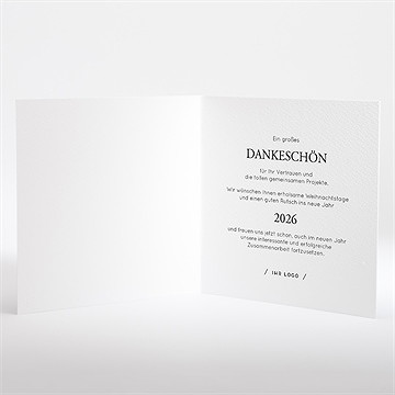 Weihnachtskarte weihnachtliche eleganz - vue 2