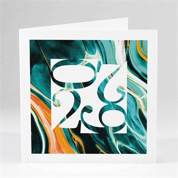 Weihnachtskarte gemälde