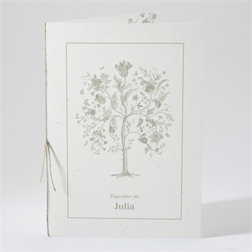 Kirchenheft Trauer baum des lebens