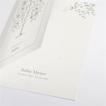 Kirchenheft Trauer baum des lebens - vue 2