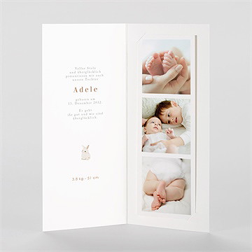 Geburtskarte weihnachtskind - vue 2