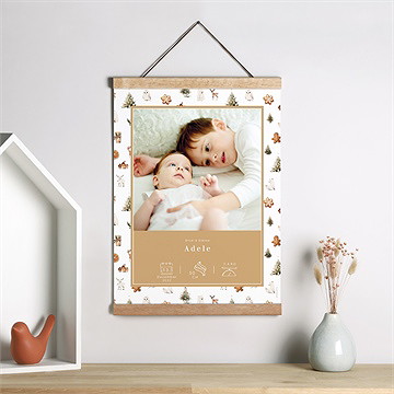 Geburtsposter Weihnachtskind - vue 2