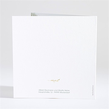 Hochzeitseinladung fliegende blätter - gold-klapp - vue 4