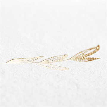 Hochzeitseinladung fliegende blätter - gold-klapp - vue 5
