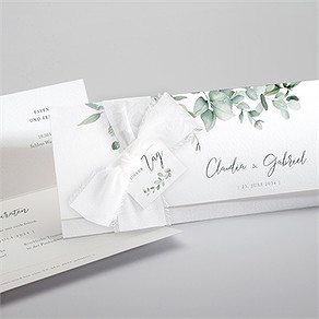 Hochzeitseinladung lyrik - mousseline