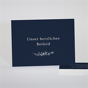 Beileidskarte Trauer sein schönstes lachen