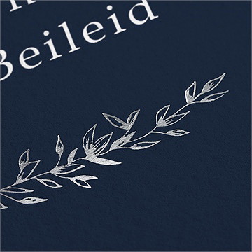 Beileidskarte Trauer Sein Schönstes Lachen - vue 2