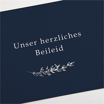 Beileidskarte Trauer Sein Schönstes Lachen - vue 3