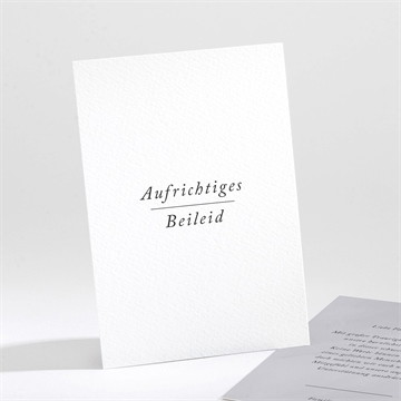 Beileidskarte Trauer abschied