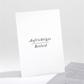 Beileidskarte Trauer abschied