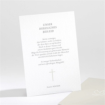 Beileidskarte Trauer Taube Der Hoffnung