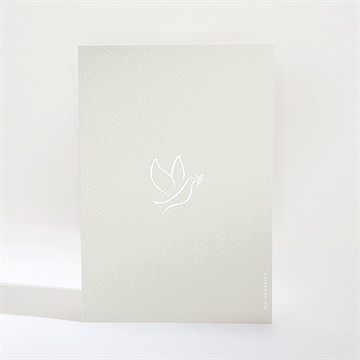 Beileidskarte Trauer Taube Der Hoffnung - vue 2