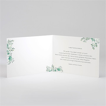 Beileidskarte Trauer Schicksal - vue 2