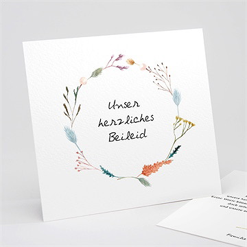 Beileidskarte Trauer Farandole