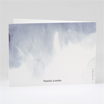 Beileidskarte Trauer Wintertraum - vue 3