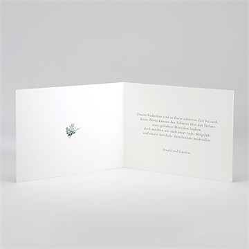 Beileidskarte Trauer Sehnsucht - vue 2