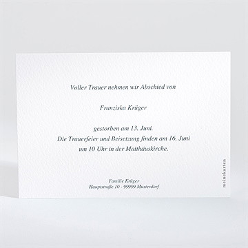 Trauerkarte seebestattung - vue 2