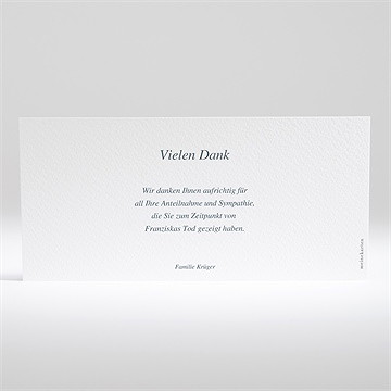 Trauerdanksagung Seebestattung - vue 2