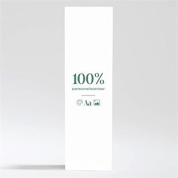 Einladung Taufe Blanco - 5,3X19,4Cm (N200354) - Vue 2