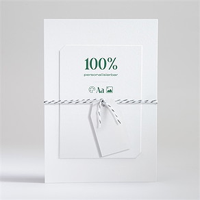 Hochzeitseinladung blanco 14,5x21cm (n99166)
