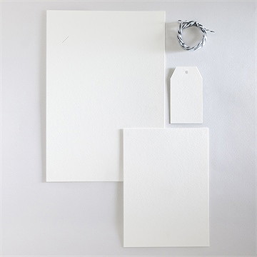 Hochzeitseinladung Blanco 14,5X21cm (N99166) - vue 4