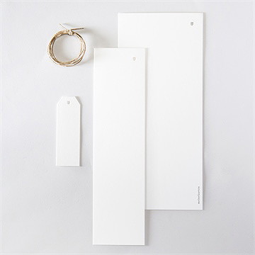 Hochzeitseinladung Blanco 21X9cm (N93160) - Vue 5