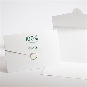 Hochzeitseinladung blanco - 17,4x11,8cm (n97167)