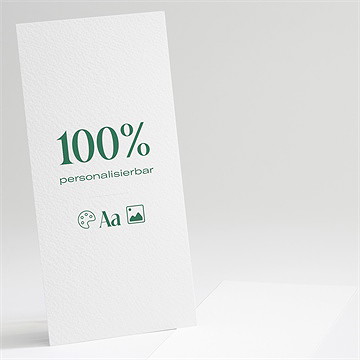 Hochzeitseinladung Blanco - 10X21cm (N22109)