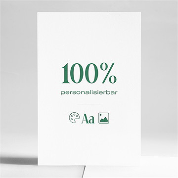 Hochzeitseinladung Blanco - 14,5X21cm (N24110)