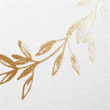 Hochzeitseinladung Blanco - 13,5X13,5Cm (N35160) - Vue 2