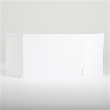 Hochzeitseinladung Blanco - 10,5X14,5Cm (N70183) - vue 4