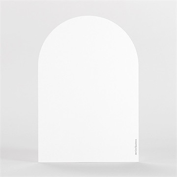 Hochzeitseinladung Blanco - 12X17,5Cm (N27111) - vue 3