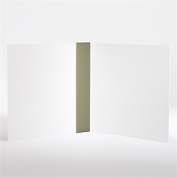 Hochzeitseinladung Blanco 15X15cm (N461109) - vue 3