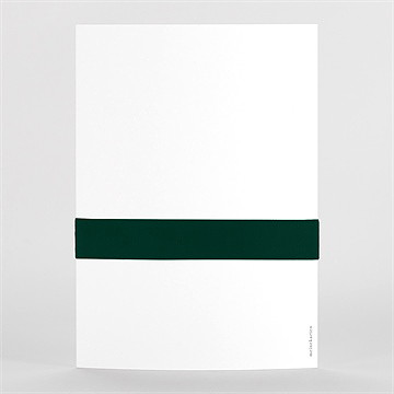 Hochzeitseinladung Blanco 15X21cm (N71103) - vue 3